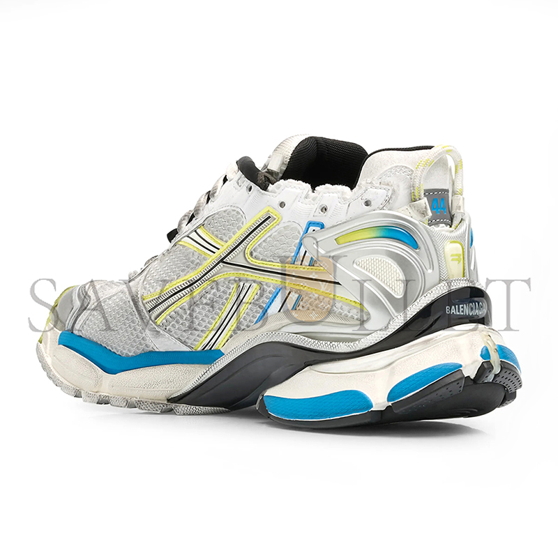 BALENCIAGA MEN'S MESH RUNNER SNEAKERS 772774W3RNY0213
